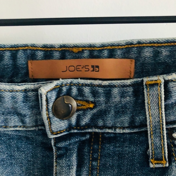 Joes Jeans Floral High Rise Raw Hem Jeans 26 - Picture 4 of 7